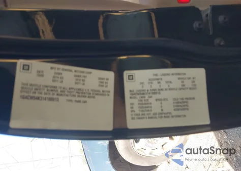 2001 Buick Park Avenue z USA, uszkodzony, nr VIN 1G4CW54K314188913